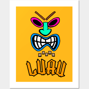 Luau t-shirt Posters and Art